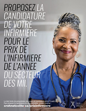 IBD Nurse of the Year French poster