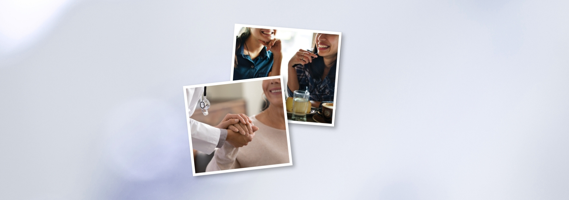 Photographies de personnes atteintes de MII qui se réjouissent des perspectives offertes par la médecine de précision.
