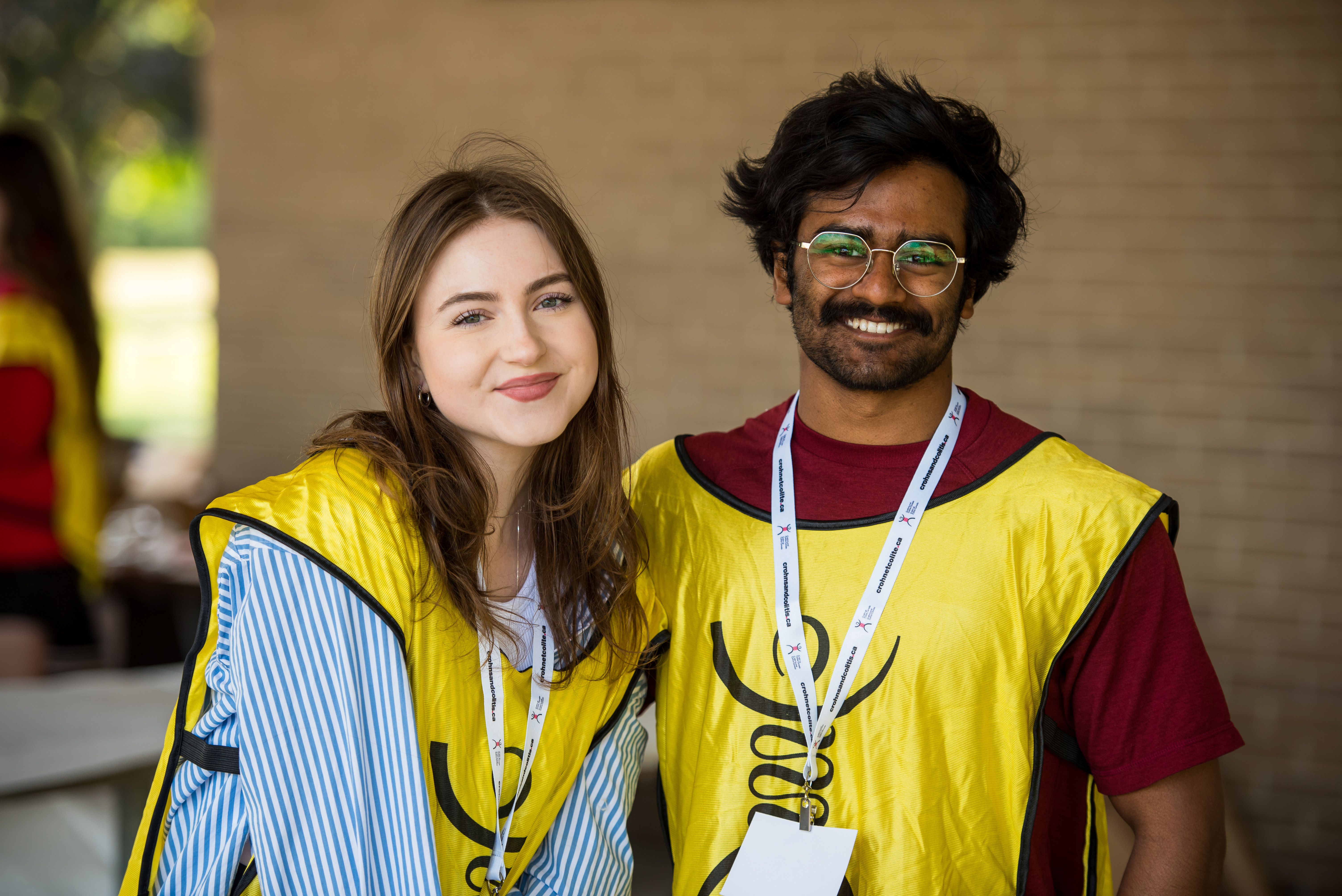 Two BC Crohn's and Colitis Canada Volunteers