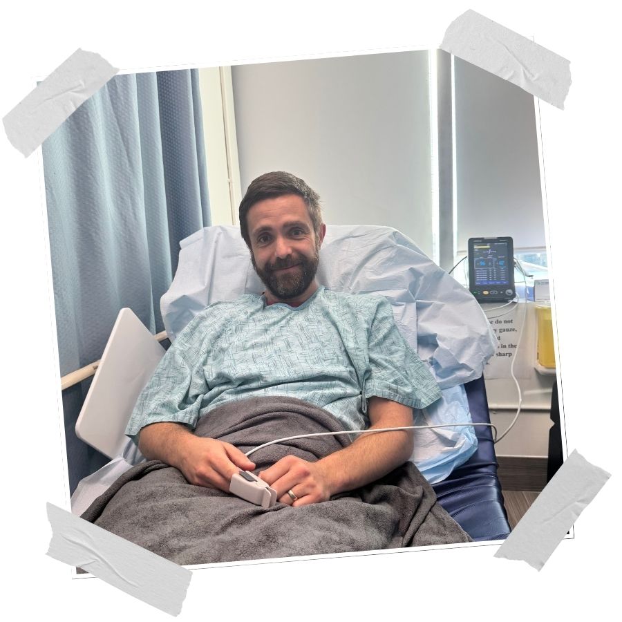 Josh Berman in hospital