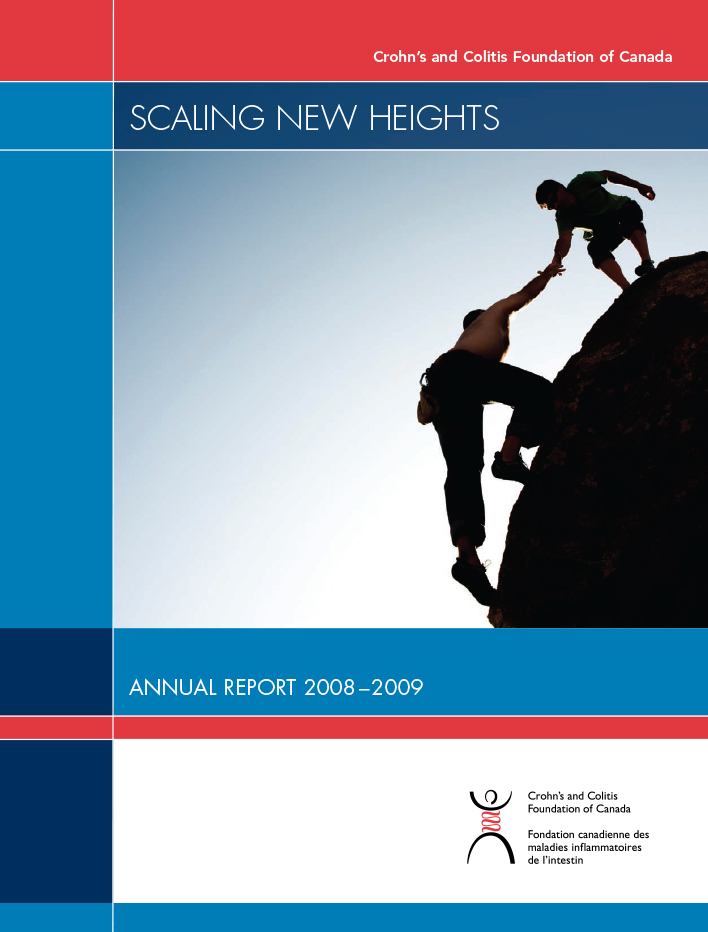Rapport Annuel 2009 de Crohn et Colite Canada