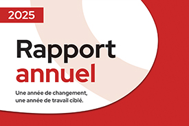 Image de couverture du rapport annuel 2025