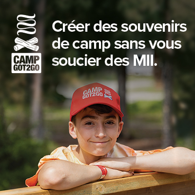 Le camp Got2Go est de retour pour l’été 2023 !