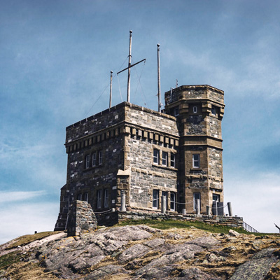 Historical building in Labrador