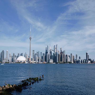 Lake Ontario and the CN Tower