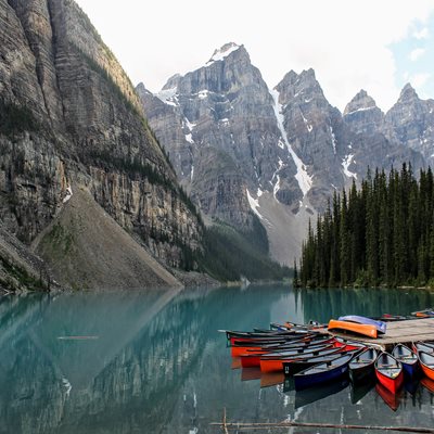 Moraine Lake in Alberta